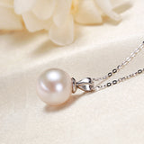 S925 Silver Freshwater Pearl Necklace – Jewelry Gift Ideas — 3