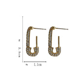 Brooch Full Diamond Fashion Earrings – Stylish Gifts — 4