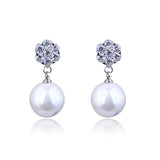 Round pearl long earrings – Special Occasion Gifts — 6