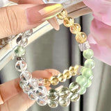 Natural Crystal Bracelet Turquoise Green Quartz – Jewelry Gift Ideas — 2