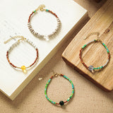 Green Tara Heart Sutra Crystal Bracelet For Men – Jewelry Gift Ideas — 1