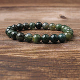 Natural water grass agate bracelet – Jewelry Gift Ideas — 2