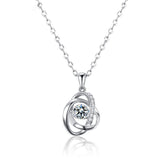 Ocean Heart Necklace Female 925 Silver – Jewelry Gift Ideas — 2