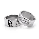 Stainless Steel Punk Prayer Skull Ring – Gift Ideas — 5