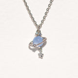 Exquisite Light Luxury Saturn Surround Necklace – Jewelry Gift Ideas — 9