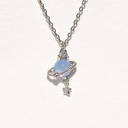 Exquisite Light Luxury Saturn Surround Necklace – Jewelry Gift Ideas — 9