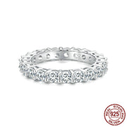 Paired Diamond Shining Mosonite Ring – Surprise Gifts — 2