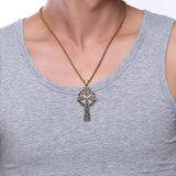 62MM Titanium Steel Celtic Cross Pendant Necklace – Jewelry Gift Ideas — 1