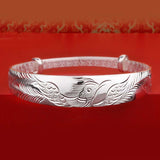 Push-pull silver bracelet – Jewelry Gift Ideas — 4