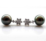 Black pearl earrings – Surprise Gifts — 3