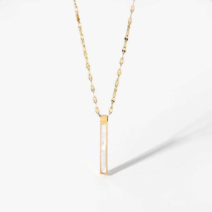 Stainless Steel 14K Gold Natural Necklace – Jewelry Gift Ideas — 1