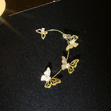 Women's Hollowed-out Diamond Butterfly Earrings – Gifts for Her — 8