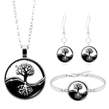 Silver Bracelet Stud Earrings Jewelry Set – Jewelry Gift Ideas — 7