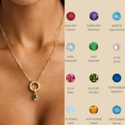 December Birthday Stone Pendant Can Be Opened – Jewelry Gift Ideas — 5