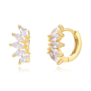 Ins Style Color Zircon All-match Earrings Symmetrical – Stylish Gifts — 11