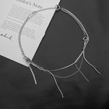 Steel Bends And Hitches Tassel Necklace – Jewelry Gift Ideas — 8