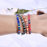 Braided Rainbow Bohemian Friendship Bracelet – Jewelry Gift Ideas — 18