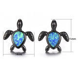 Explosive Accessories White Opal Drop-shaped Turtle – Stylish Gifts — 3