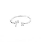 Letters Ring 26 Letters AZ Gold 18K Gold Plated Ring – Gift Ideas — 16