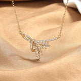 Wheat Tassel Necklace Women's Design Sense – Jewelry Gift Ideas — 5
