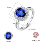 S925 Sterling Silver Ring Kashmir Velvet – Small Gift Ideas — 4