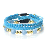 Creative Three-piece Woven Bracelet Adjustable – Jewelry Gift Ideas — 9