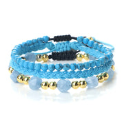 Creative Three-piece Woven Bracelet Adjustable – Jewelry Gift Ideas — 9