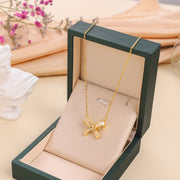 Bow Titanium Steel Necklace Female Light Luxury – Jewelry Gift Ideas — 6