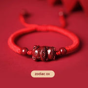 Fidelity Cinnabar Zodiac Red Rope Bracelet – Jewelry Gift Ideas — 15