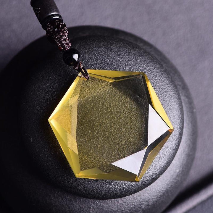Men's And Women's Fashion Natural Citrine Pendant – Jewelry Gift Ideas — 2