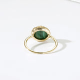 Malachite Feather 925 Silver Ring Jewelry – Jewelry Gift Ideas — 2