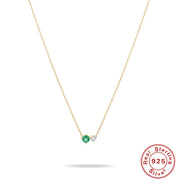 Sterling Silver Round Stone Classic Pendant Mix – Jewelry Gift Ideas — 5