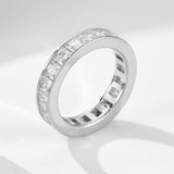 Simple Personalized All-match Square Zircon Ring – Useful Gifts — 3