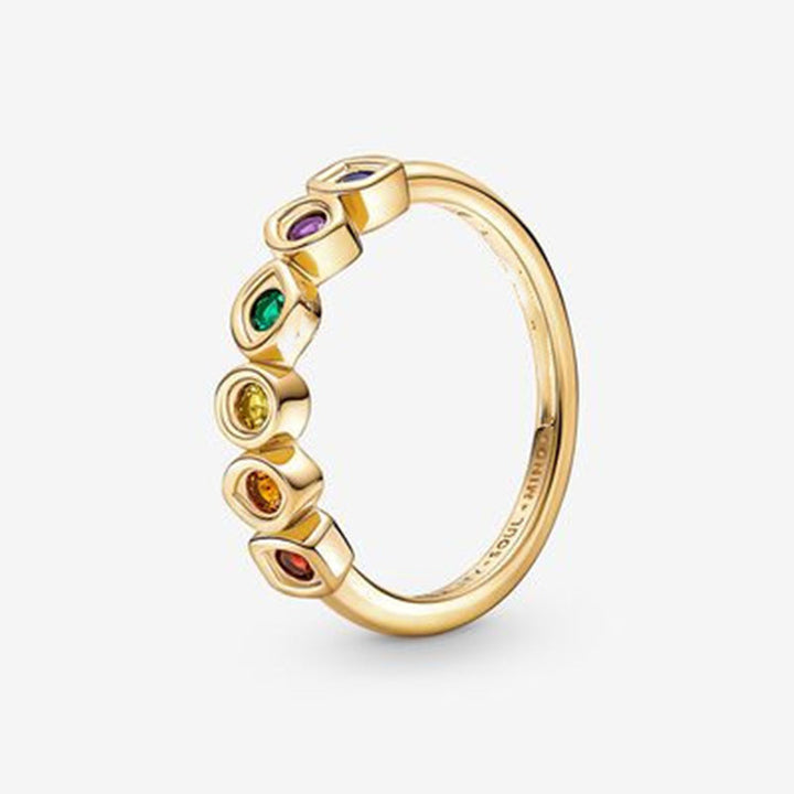 Colored Infinity Stones Ring Power Fit Original – Birthday Gifts — 1