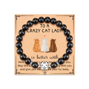 Fashion Jewelry Natural Stone Cat Bracelet Black – Jewelry Gift Ideas — 8