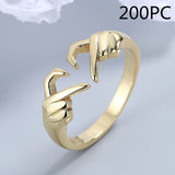 Women's Fashion And Simple Personality With Heart Ring – Stylish Gifts — 6