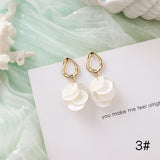 Frosty Starfish Shell Earrings – Stylish Gifts — 5