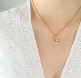 Lunala's Glimmer Gold Zirconia Necklace – Jewelry Gift Ideas — 2