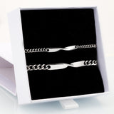 Simple Stainless Steel Mobius Couple Bracelet – Jewelry Gift Ideas — 3