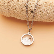 Fashion Jewelry Retro Style Round Necklace – Jewelry Gift Ideas — 2