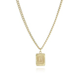 Alphabet Necklace Real Gold Plated Alphabet – Jewelry Gift Ideas — 3