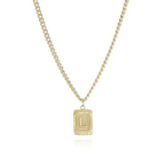Alphabet Necklace Real Gold Plated Alphabet – Jewelry Gift Ideas — 3