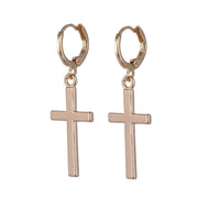 Glossy Cross Earrings – Surprise Gifts — 1