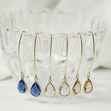 Crystal Drop Earrings – Thoughtful Gifts — 1