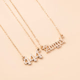 Gold Letter Angel Number 444 777 Multi-layer Chain – Gifts for Her — 5