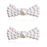 Vintage Plastic Pearl Bow Floral Hand-woven – Holiday Gift Ideas — 6