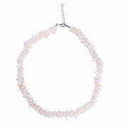 Crushed Stone Shell Fragment Women's Necklace – Jewelry Gift Ideas — 9