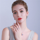 Sky blue necklace – Jewelry Gift Ideas — 3