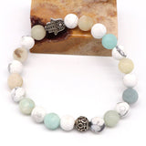 White loose black scrub bracelet – Jewelry Gift Ideas — 1