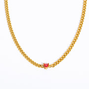 Heavy Industry Cuban Chain Love Necklace – Jewelry Gift Ideas — 2